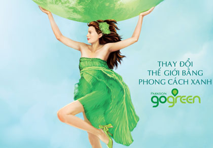 Thành công tại HUTECH DESIGNER 2011, Sinh viên HUTECH tiếp tục chứng tỏ mình tại “Green fashion” 3