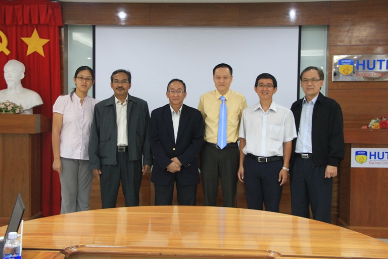 Tiến tới hợp tác trao đổi sinh viên giữa ĐH Công nghệ Sarawak (UCTS - Malaysia) và HUTECH 6