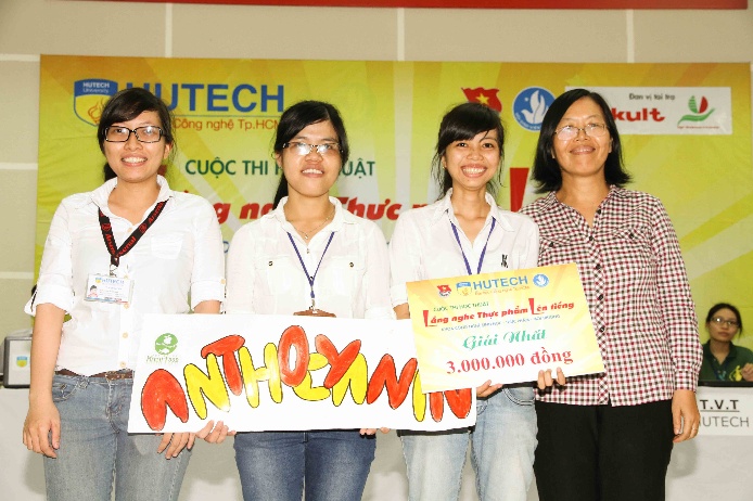 Đội Anthocyanin HUTECH đạt giải Nhất tại Cuộc thi “Lắng nghe thực phẩm lên tiếng” 2014 37