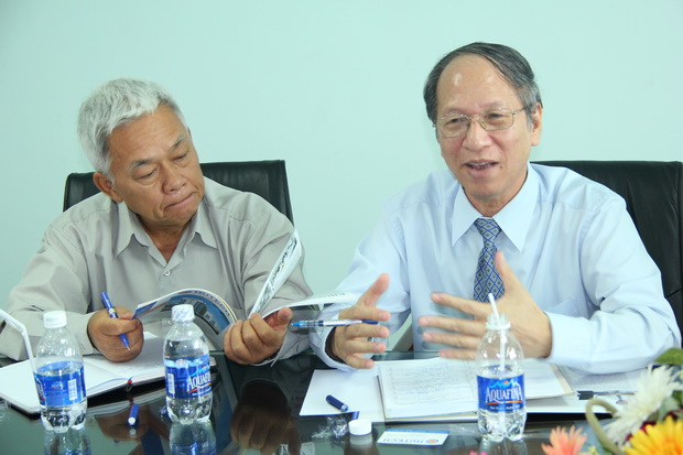 Đoàn lãnh đạo, cán bộ Đại học Công nghệ Sài Gòn (STU) thăm và làm việc với HUTECH 13