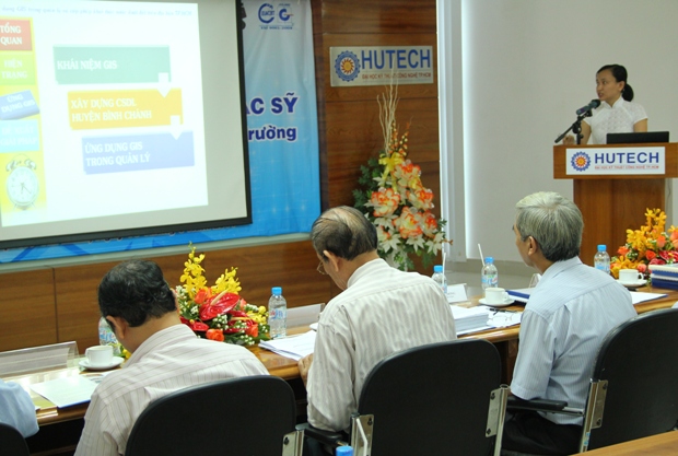 HUTECH tổ chức Lễ bảo vệ Luận văn Thạc sĩ ngành Công nghệ môi trường 4