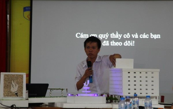 SV Đinh Phước Trung giành giải Nhất Cuộc thi “Thiết kế cảnh quan HUTECH 2014” 7