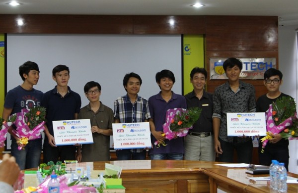 SV Đinh Phước Trung giành giải Nhất Cuộc thi “Thiết kế cảnh quan HUTECH 2014” 174