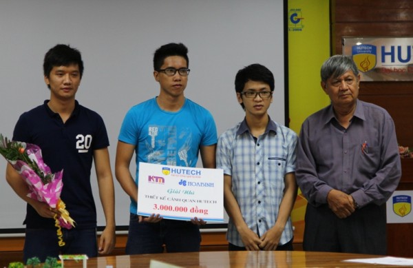 SV Đinh Phước Trung giành giải Nhất Cuộc thi “Thiết kế cảnh quan HUTECH 2014” 163