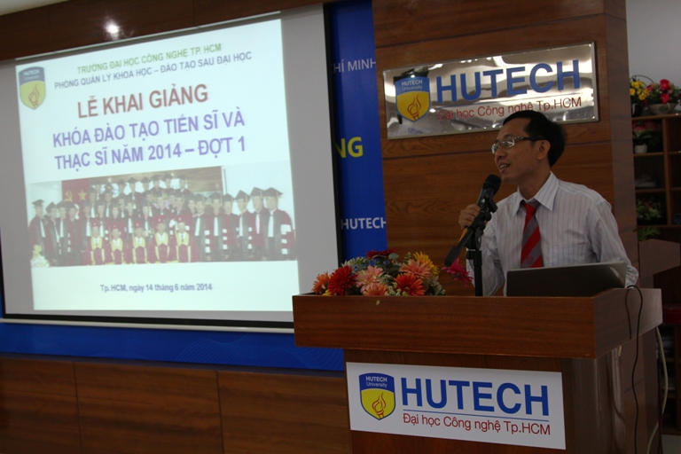 HUTECH khai giảng khóa đào tạo Tiến sĩ, Thạc sĩ đợt 1 - 2014 5