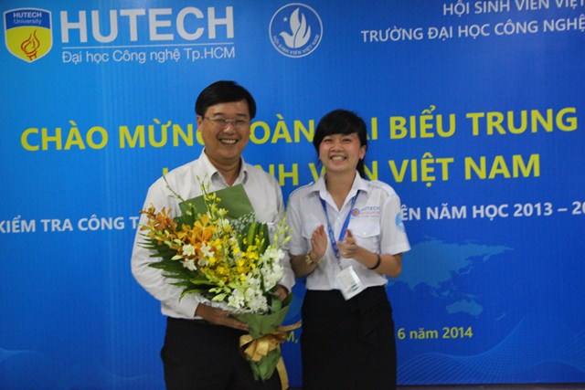 Trung ương Hội Sinh viên Việt Nam làm việc tại HUTECH 22