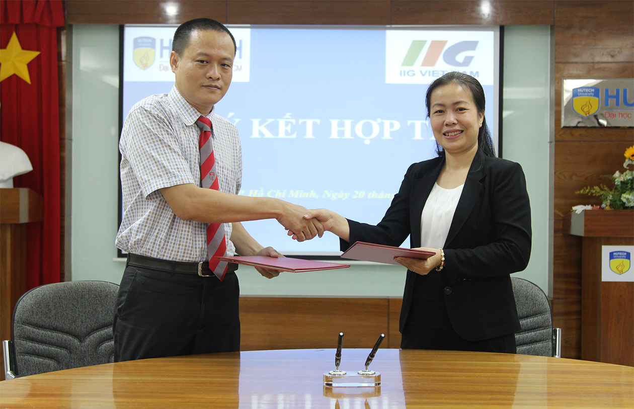 HUTECH and IIG Vietnam sign a cooperation agreement on providing TOEIC testing service at the university 10