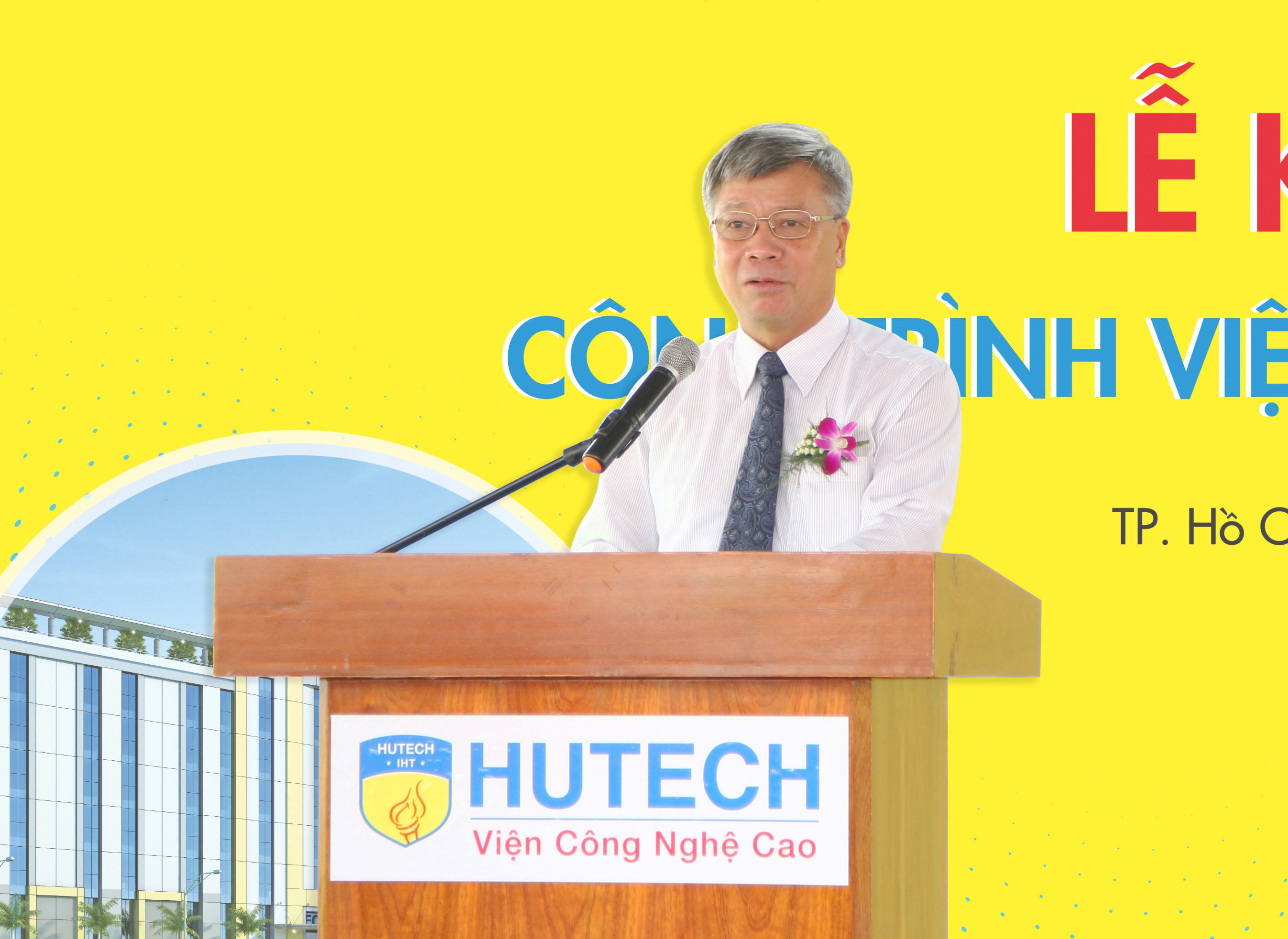 HUTECH khởi công dự án Viện Công Nghệ Cao HUTECH 30