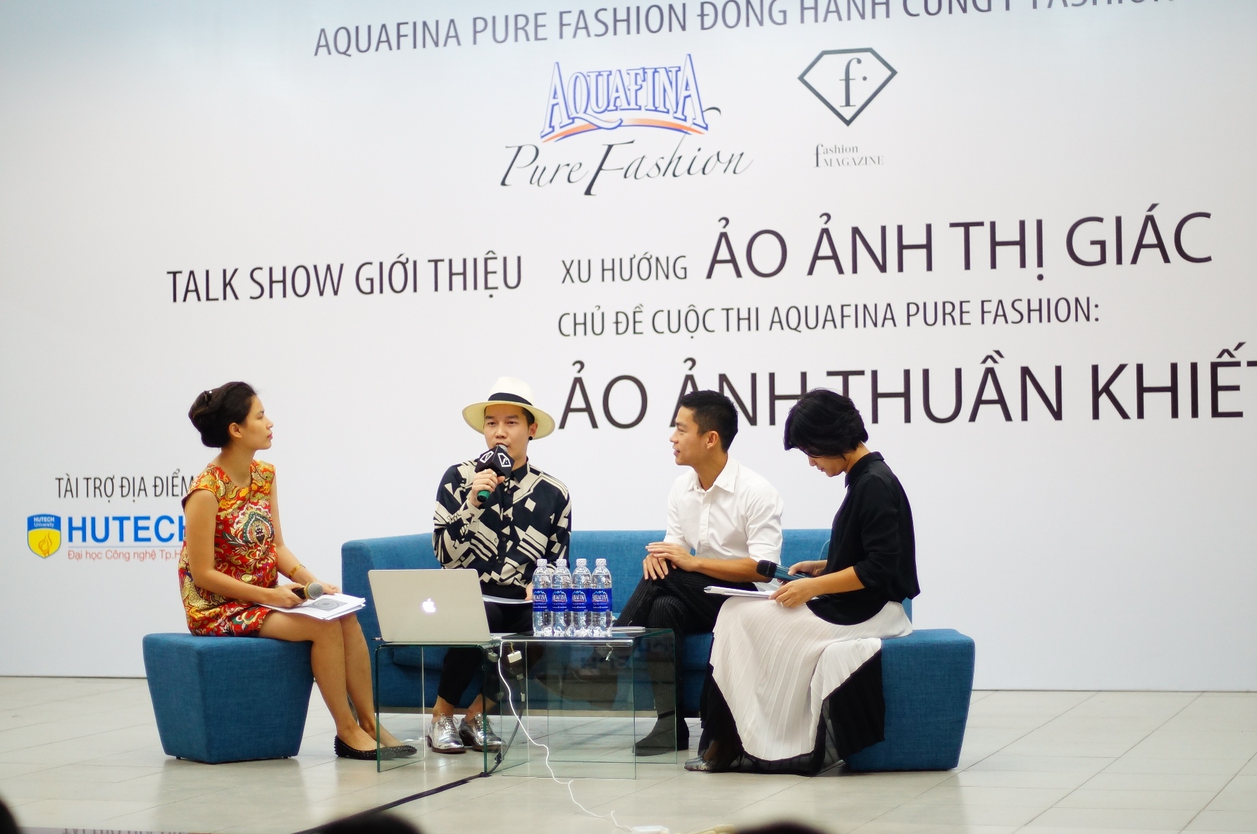 Aquafina và F-Fashion tổ chức Hội thảo “Ảo ảnh thị giác” tại HUTECH 5
