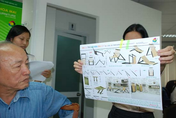 Two HUTECH students' designs of Hoa Mai Furniture Design Competition 2011 4