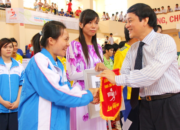 HUTECH women volleyball team joins Student's National Champion Cup (Toyota Cup) 4