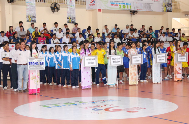 HUTECH women volleyball team joins Student's National Champion Cup (Toyota Cup) 10
