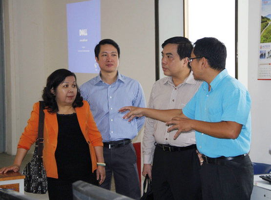 Ministry's of Education and Training Delegation  visit to HUTECH 4