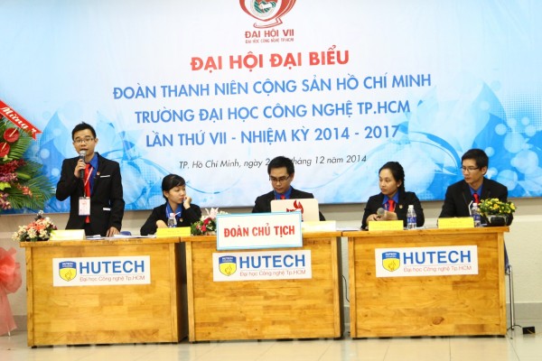 Đại hội đại biểu Đoàn TNCS Hồ Chí Minh HUTECH lần VII thành công tốt đẹp 46