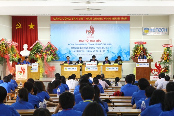 Đại hội đại biểu Đoàn TNCS Hồ Chí Minh HUTECH lần VII thành công tốt đẹp 6