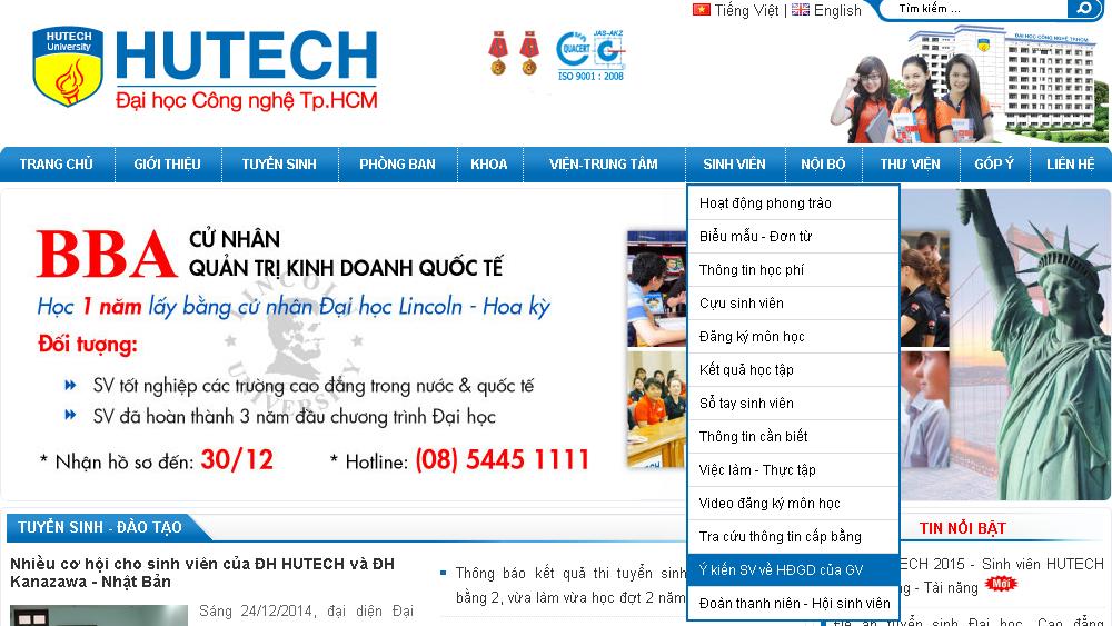 Chính thức tiếp nhận ý kiến phản hồi của Sinh viên về hoạt động giảng dạy của Giảng viên 25