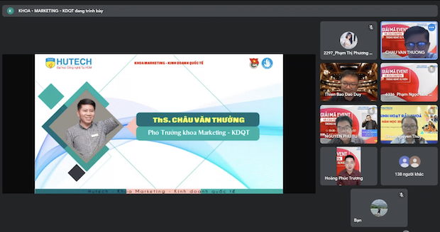 Sinh viên HUTECH đi tìm “chìa khóa” thành công trong ngành Sự kiện cùng chuyên gia Đào Duy Thiên Bảo 17