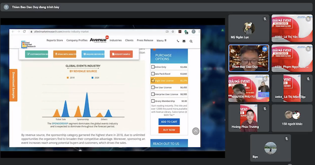 Sinh viên HUTECH đi tìm “chìa khóa” thành công trong ngành Sự kiện cùng chuyên gia Đào Duy Thiên Bảo 60