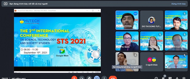 Hội thảo Khoa học quốc tế STS 2021: Diễn đàn học thuật trực tuyến sôi nổi 168