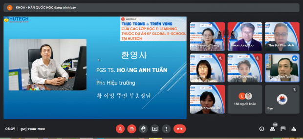Kỳ vọng phát triển hợp tác Việt - Hàn từ Dự án KF Global E-School do HUTECH và ĐH Chung Ang thực hiện 58