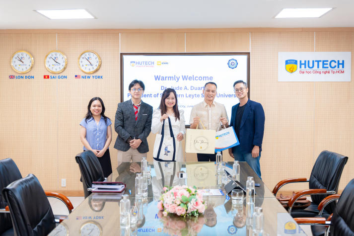HUTECH đón tiếp Hiệu trưởng Southern Leyte State University (Philippines), thắt chặt quan hệ đối tác quốc tế 67