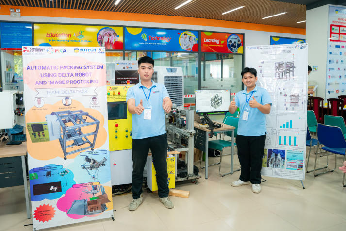 MECA 2025 Finals: HUTECH students conquer technology through practical projects 135