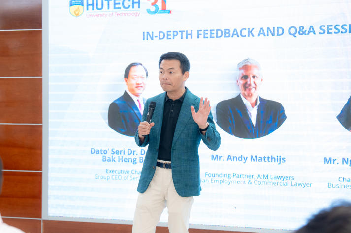 International experts share startup insights to help HUTECH students strengthen their entrepreneurial mindset 56