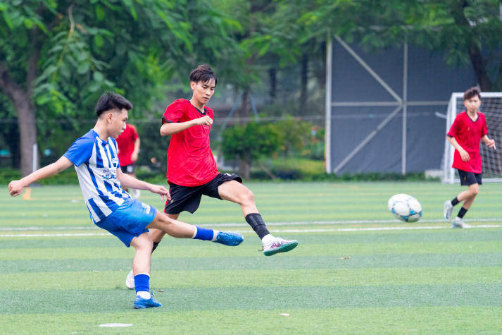 [Video] Viện Văn hóa - Nghệ thuật - Thể thao đăng quang vô địch Giải bóng đá Sinh viên HUTECH 2025 77