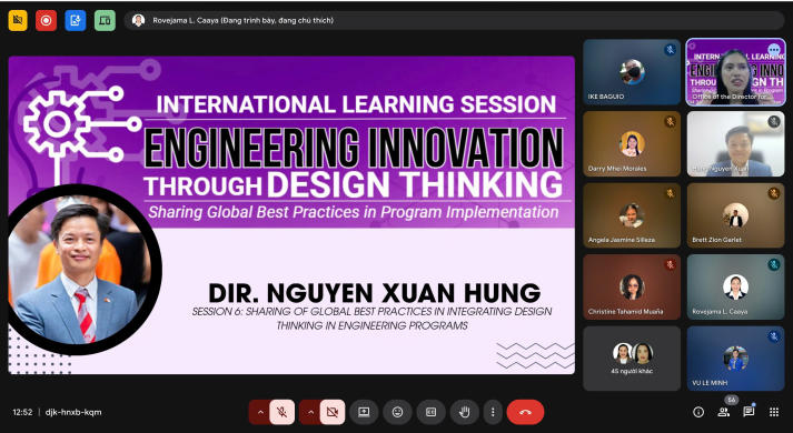 Mang mô hình đào tạo ra “bàn tròn” quốc tế, HUTECH chia sẻ cách tích hợp Design Thinking vào chương trình kỹ thuật 11