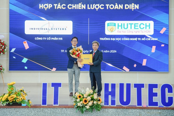 HUTECH ký kết MOU cùng Công ty CP IVS thêm cơ hội học tập, việc làm cho sinh viên Công nghệ thông tin 123