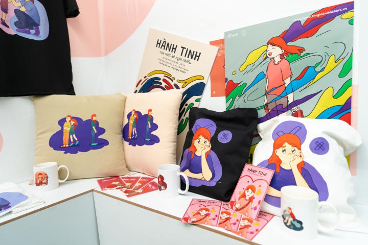 Sinh viên ngành Thiết kế đồ họa “trình làng” hơn 70 tác phẩm tại triển lãm đồ án tốt nghiệp 76