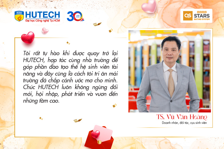 [Video] [HUTECH 30 năm] HUTECH tuổi 30 - kỳ vọng của người đồng hành 153