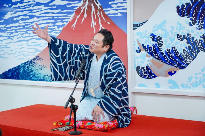 Sinh viên Khoa Nhật Bản học hào hứng thưởng thức nghệ thuật hài độc thoại Nhật Bản cùng nghệ nhân Reireisha Maruko 54