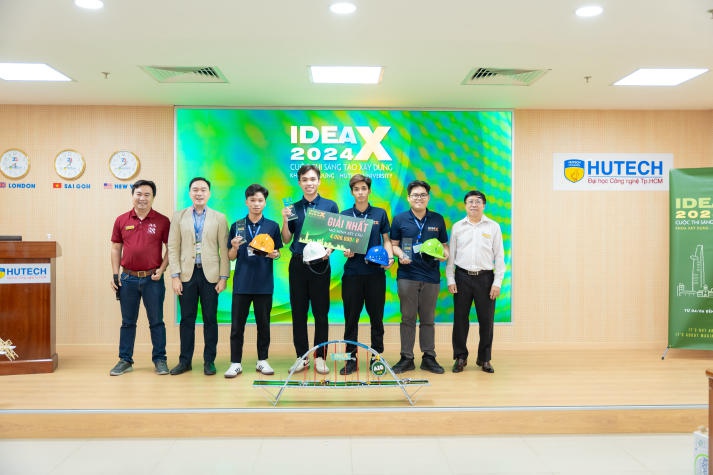 Quán quân cuộc thi Sáng tạo xây dựng IDEA-X chính thức gọi tên đội nhà HUTECH 217