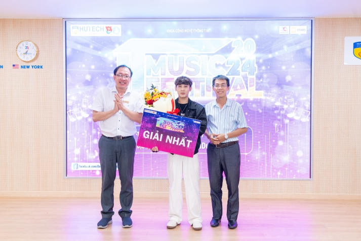 IT Music Festival 2024 - Nơi tỏa sáng tài năng âm nhạc của IT-ers HUTECH 180