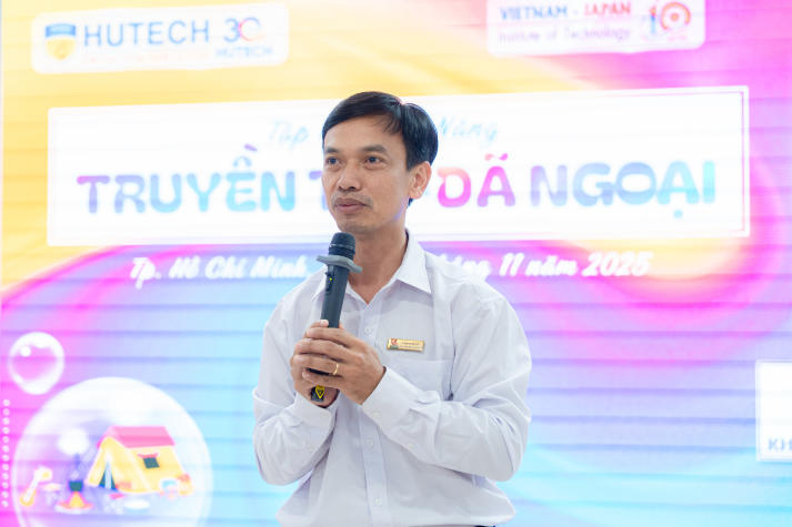 Sinh viên VJIT “lên trình” kỹ năng truyền tin và dã ngoại 20