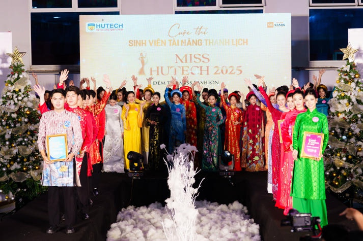 [Video] Tỏa sáng trong phần thi Miss Fashion, thí sinh Miss HUTECH 2025 “gây bão” trên sàn runway 134