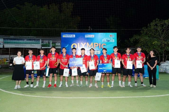 Chung kết bóng đá và lễ bế mạc Olympic VJIT 2025: Khép lại mùa hội thao sôi nổi 48