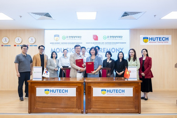 Ký kết MOU, HUTECH và Quỹ Học bổng Hanyoung (Hàn Quốc) hướng đến tăng cường cơ hội nghiên cứu và học tập quốc tế 77