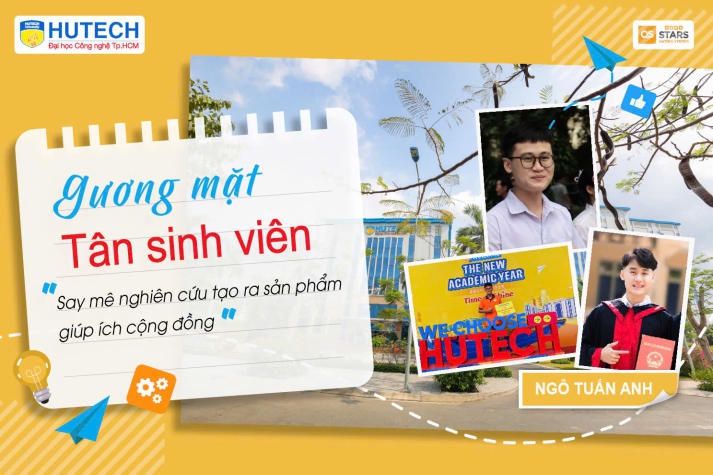 Gương mặt tân sinh viên Ngô Tuấn Anh: Say mê nghiên cứu tạo ra sản phẩm giúp ích cộng đồng 9