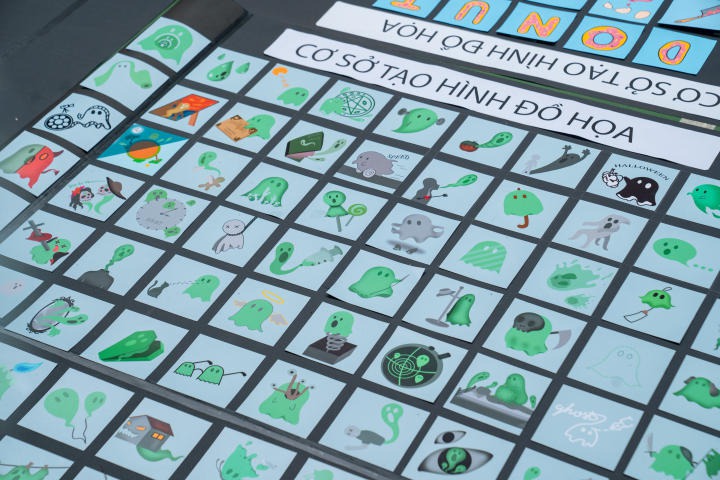 Sinh viên Thiết kế đồ họa “trình làng” loạt sản phẩm cuối kỳ ấn tượng tại triển lãm 103