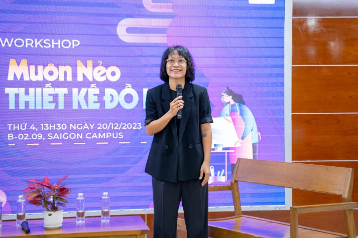 Talkshow “Muôn nẻo thiết kế đồ họa” tiếp lửa đam mê cho sinh viên HUTECH 23