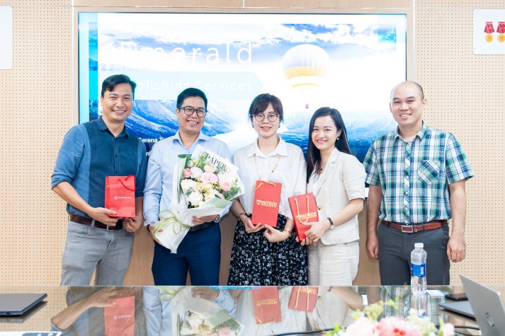 HUTECH partners with Emerald Publishing and iGroup Vietnam to boost scientific research development 90