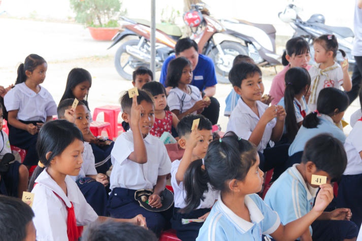 CLB Tình nguyện cộng đồng (CVC) HUTECH mang “Xuân yêu thương” đến các em học sinh tỉnh Bình Thuận 118