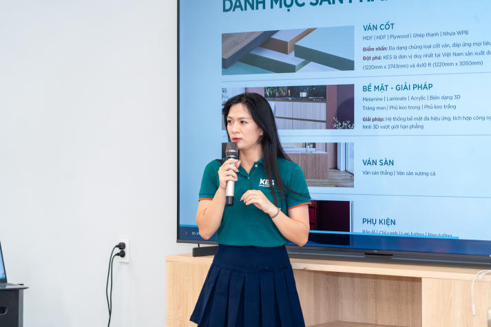 Khám phá công nghệ sản xuất tại Nhà máy KES, sinh viên Kiến trúc - Xây dựng mở rộng tư duy thiết kế kiến trúc, nội thất 73