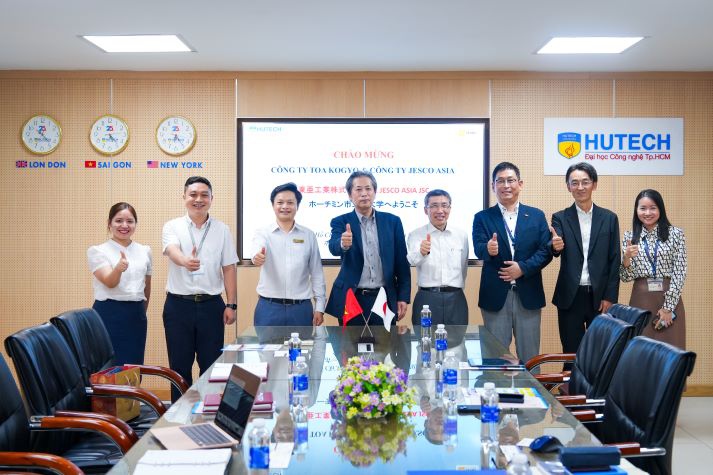 Viện Công nghệ Việt - Nhật tiếp đón và làm việc cùng Công ty Jesco Asia và Toa Kogyo (Nhật Bản) 99