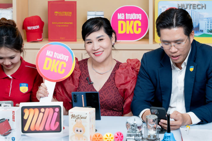 [HUTECH TIKTOK LIVE 2025] HUTECH tiếp thêm động lực cho sĩ tử 2k7: Chọn ngành đúng, học phí nhẹ, học bổng cao 51