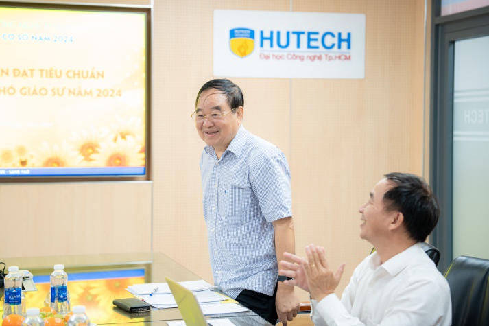 HUTECH họp Hội đồng Giáo sư cơ sở xét công nhận tiêu chuẩn chức danh Giáo sư, Phó Giáo sư năm 2024 27