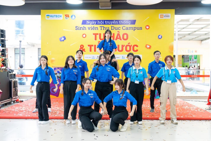 HUTECH-ers sẵn sàng tham gia Ngày hội Truyền thống Sinh viên Thu Duc Campus kỷ niệm 30 năm thành lập trường 91