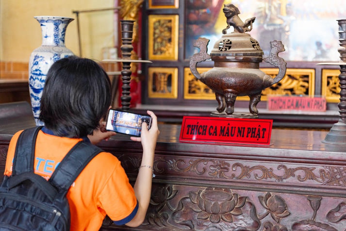 Thêm kiến thức về vốn cổ dân tộc Hoa cho sinh viên ngành Thiết kế đồ họa HUTECH 41